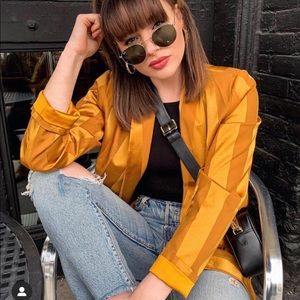 House of Harlow 1960 Golden Blazer